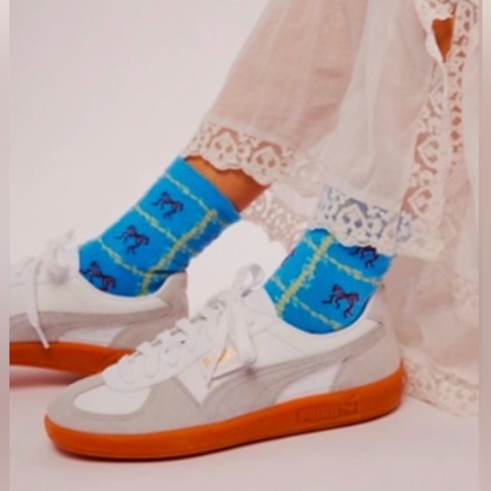 Free People Tie A Bow Ankle Socks
